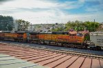 BNSF C44-9W Locomotive as DPU